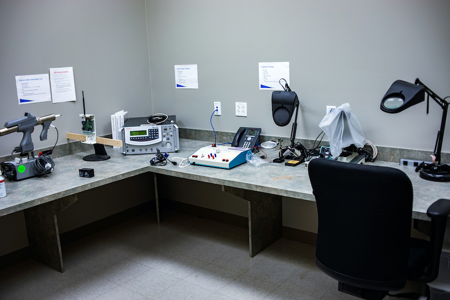 testing room