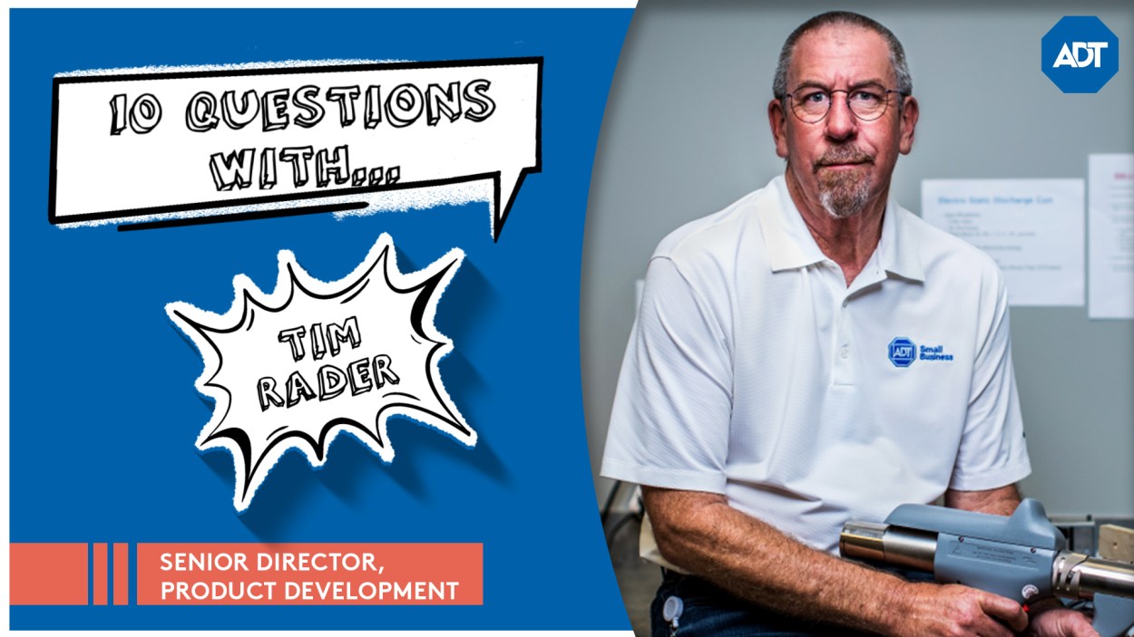 10 questions with Tim Rader