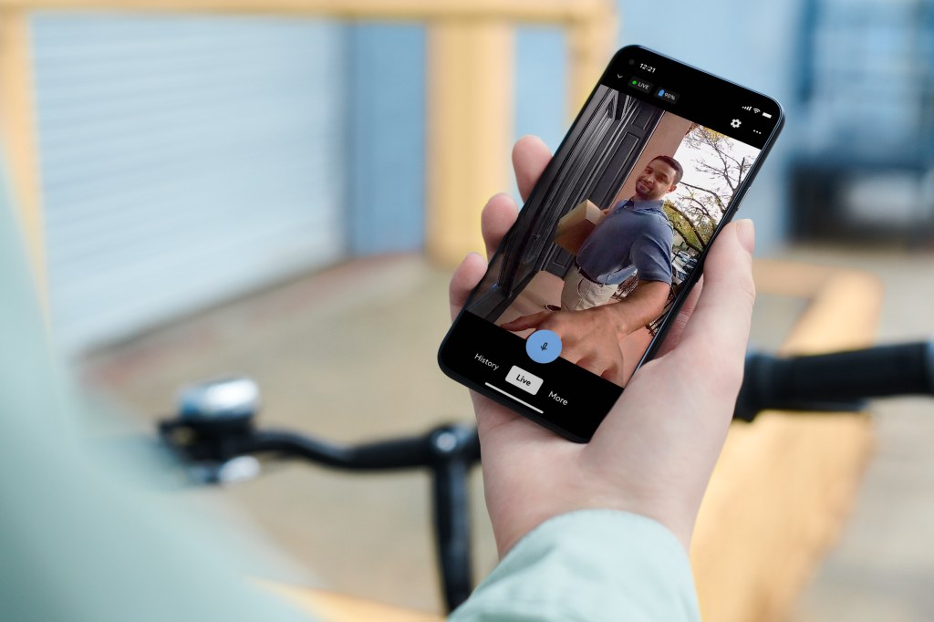 You can check your ADT devices from virtually anywhere with the ADT+ app.