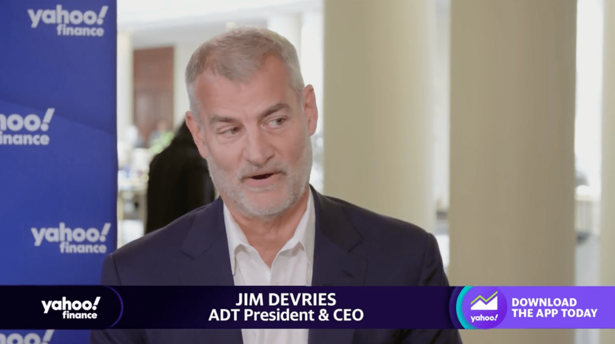 ADT CEO Jim DeVries.