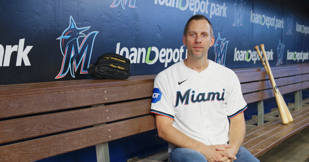 Aaron Miller, who played minor league baseball, uses lessons he learned about teamwork and perseverance to support ADT's customers.