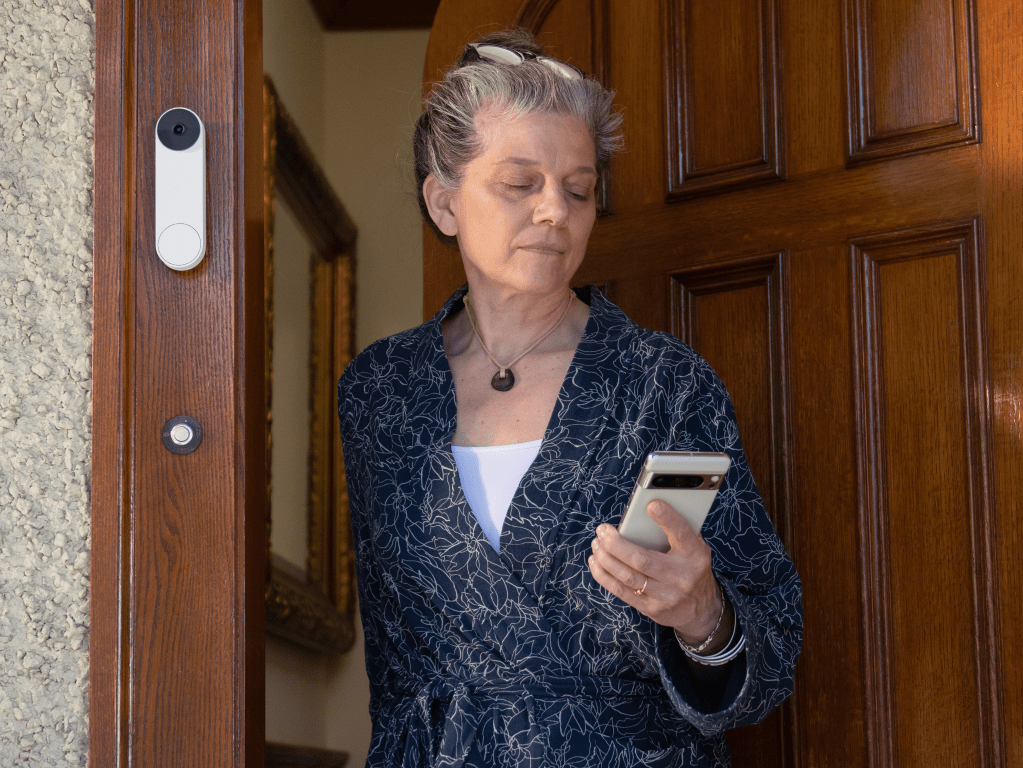 The ADT+ app lets you check the live video feed from doorbell cameras to watch for packages and visitors.