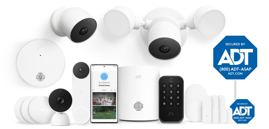 The ADT+ Security System integrates ADT’s newest security and life-safety products with Google Nest and Yale, unifying them in the ADT+ app.