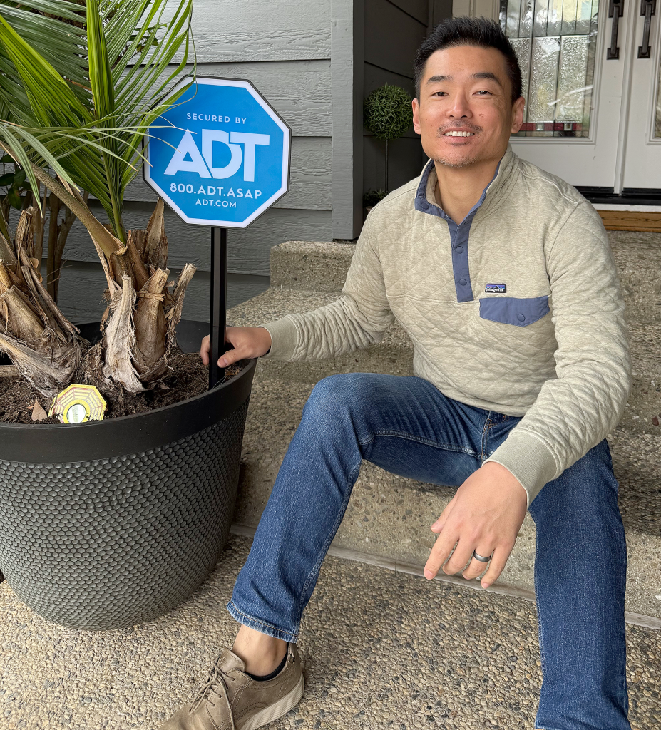 Jimmy Lin, ADT’s VP of Product Management, built the first Live Light prototypes in his garage.