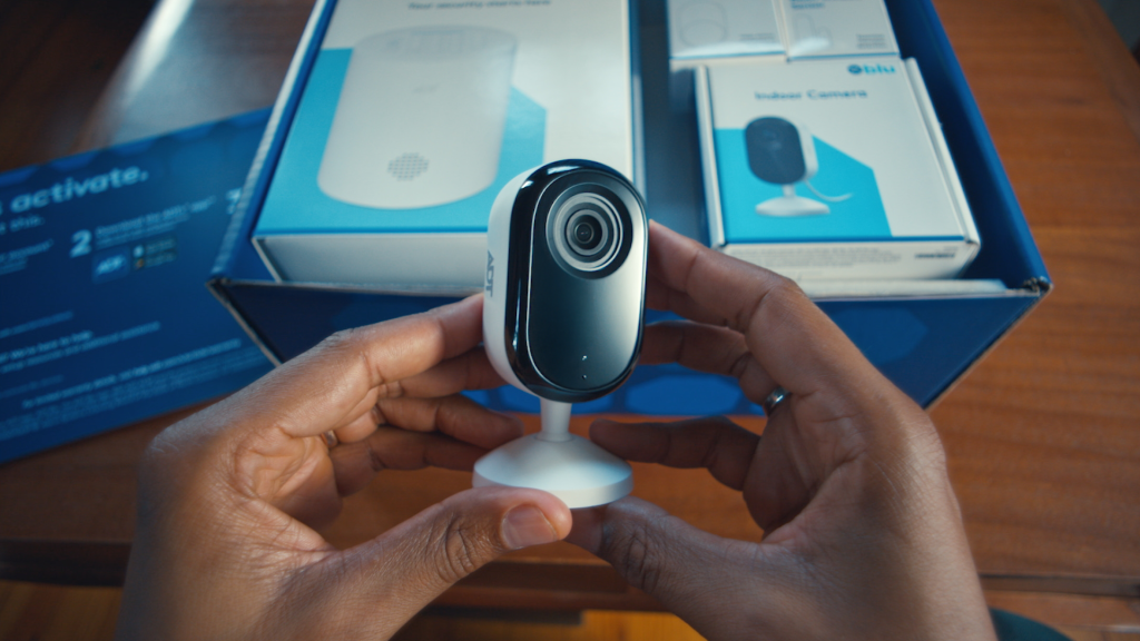 The ADT Blu DIY security system comes without long-term contracts and with the ability to add professional 24/7 monitoring at any time.